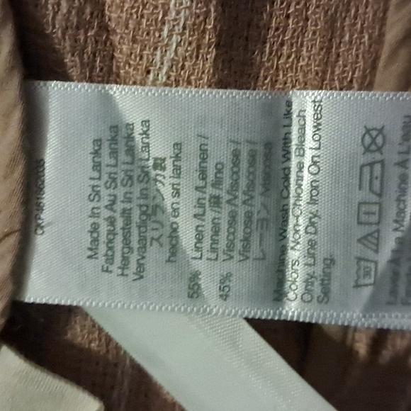 Madewell Pink Breezewoven Larsen Blazer Size XS Linen Casual Preppy Preowned - Picture 8 of 10